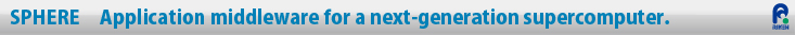 SPHERE Application middleware for a next-generation supercomputer.