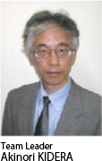 Team Leader KIDERA Akinori